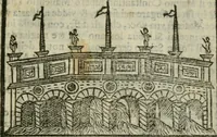 An illustration from Le cose maravigliose dell'alma citta di Roma : anfiteatro del mondo (1600)