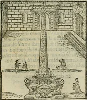 An illustration from Le cose maravigliose dell'alma citta di Roma : anfiteatro del mondo (1600)