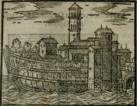 An illustration from Le cose maravigliose dell'alma citta di Roma : anfiteatro del mondo (1600)