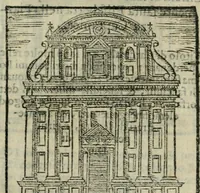 An illustration from Le cose maravigliose dell'alma citta di Roma : anfiteatro del mondo (1600)