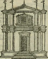 An illustration from Le cose maravigliose dell'alma citta di Roma : anfiteatro del mondo (1600)