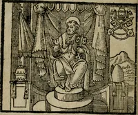 Picture 48 of 48 from Le cose maravigliose di Roma : cioè, chiese, e luoghi pij, con la delineatione dell'edificio, loro historia, ornamenti, pitture, e sculture, co'l nome de' pittori e scultori che l'han fatte : cimiterij, reliquie, corpi santi, stationi, & indulgenze che vi sono ... : la guida romana, che insegna a' forastieri di trouar facilmente le sudette cose ; i nomi de' sommi pontefici, imperatori, rè & altri prencipi christiani : le sette famose marauiglie del mondo : con le poste principali d'Italia & altre cose notabili (1640), leaf 95