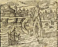 Picture 40 of 43 from Le cose merauigliose dell'alma città di Roma : doue si tratta delle chiese, stationi, reliquie corpi santi, che vi sono, e diuersi maritaggi di pouere zitelle, che si fanno : con la guida romana, che insegna facilmente à forastieri di ritrouare le cose più notabili di Roma : li nomi de' sommi pontefici, imperatori, & altri principi christiani, con le principali poste d'Italia : con aggiunta d'altre cose sacre da Clemente VIII, Paolo V, Vrbano VIII, Innocentio X & Alessandro VII : con le sette merauiglie del mondo, & altre cose notabili (1666), leaf 113