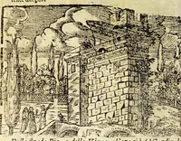 Picture 26 of 43 from Le cose merauigliose dell'alma città di Roma : doue si tratta delle chiese, stationi, reliquie corpi santi, che vi sono, e diuersi maritaggi di pouere zitelle, che si fanno : con la guida romana, che insegna facilmente à forastieri di ritrouare le cose più notabili di Roma : li nomi de' sommi pontefici, imperatori, & altri principi christiani, con le principali poste d'Italia : con aggiunta d'altre cose sacre da Clemente VIII, Paolo V, Vrbano VIII, Innocentio X & Alessandro VII : con le sette merauiglie del mondo, & altre cose notabili (1666), leaf 82