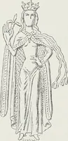 An illustration from Le Costume au Moyen âge d'après les sceaux ... (1880)
