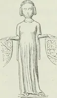 An illustration from Le Costume au Moyen âge d'après les sceaux ... (1880)