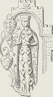 An illustration from Le Costume au Moyen âge d'après les sceaux ... (1880)
