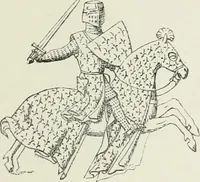 An illustration from Le Costume au Moyen âge d'après les sceaux ... (1880)