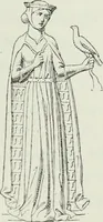 An illustration from Le Costume au Moyen âge d'après les sceaux ... (1880)