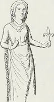An illustration from Le Costume au Moyen âge d'après les sceaux ... (1880)