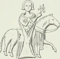 An illustration from Le Costume au Moyen âge d'après les sceaux ... (1880)