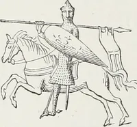 An illustration from Le Costume au Moyen âge d'après les sceaux ... (1880)
