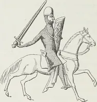 An illustration from Le Costume au Moyen âge d'après les sceaux ... (1880)
