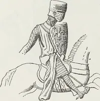An illustration from Le Costume au Moyen âge d'après les sceaux ... (1880)