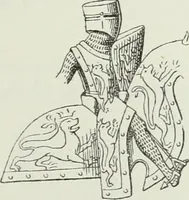 An illustration from Le Costume au Moyen âge d'après les sceaux ... (1880)