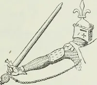 An illustration from Le Costume au Moyen âge d'après les sceaux ... (1880)