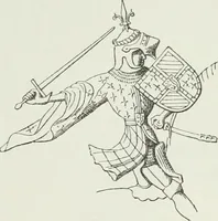 An illustration from Le Costume au Moyen âge d'après les sceaux ... (1880)