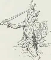 An illustration from Le Costume au Moyen âge d'après les sceaux ... (1880)