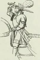 An illustration from Le Costume au Moyen âge d'après les sceaux ... (1880)