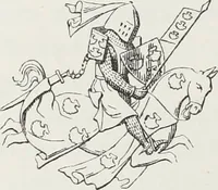 An illustration from Le Costume au Moyen âge d'après les sceaux ... (1880)