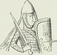 An illustration from Le Costume au Moyen âge d'après les sceaux ... (1880)