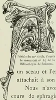An illustration from Le Costume au Moyen âge d'après les sceaux ... (1880)