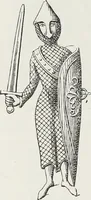 An illustration from Le Costume au Moyen âge d'après les sceaux ... (1880)