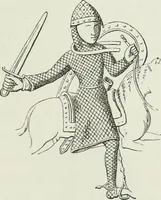An illustration from Le Costume au Moyen âge d'après les sceaux ... (1880)