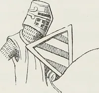 An illustration from Le Costume au Moyen âge d'après les sceaux ... (1880)