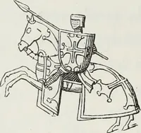 An illustration from Le Costume au Moyen âge d'après les sceaux ... (1880)