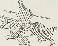An illustration from Le Costume au Moyen âge d'après les sceaux ... (1880)