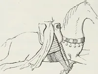 An illustration from Le Costume au Moyen âge d'après les sceaux ... (1880)