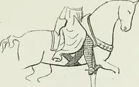 An illustration from Le Costume au Moyen âge d'après les sceaux ... (1880)