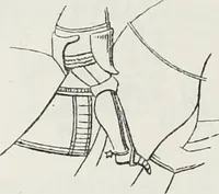 An illustration from Le Costume au Moyen âge d'après les sceaux ... (1880)