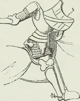 An illustration from Le Costume au Moyen âge d'après les sceaux ... (1880)