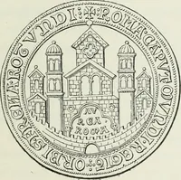 An illustration from Le Costume au Moyen âge d'après les sceaux ... (1880)