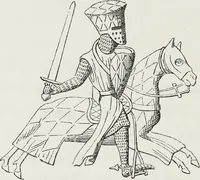 An illustration from Le Costume au Moyen âge d'après les sceaux ... (1880)