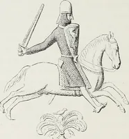 An illustration from Le Costume au Moyen âge d'après les sceaux ... (1880)