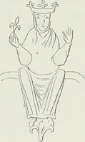 An illustration from Le Costume au Moyen âge d'après les sceaux ... (1880)