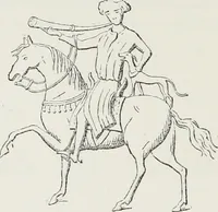 An illustration from Le Costume au Moyen âge d'après les sceaux ... (1880)
