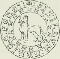 An illustration from Le Costume au Moyen âge d'après les sceaux ... (1880)