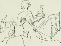 An illustration from Le Costume au Moyen âge d'après les sceaux ... (1880)