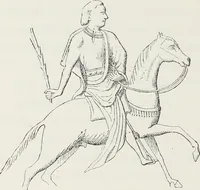 An illustration from Le Costume au Moyen âge d'après les sceaux ... (1880)