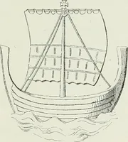 An illustration from Le Costume au Moyen âge d'après les sceaux ... (1880)