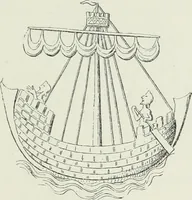 An illustration from Le Costume au Moyen âge d'après les sceaux ... (1880)