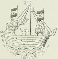 An illustration from Le Costume au Moyen âge d'après les sceaux ... (1880)