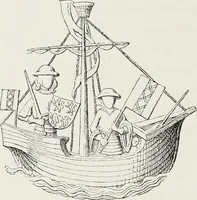 An illustration from Le Costume au Moyen âge d'après les sceaux ... (1880)
