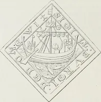 An illustration from Le Costume au Moyen âge d'après les sceaux ... (1880)