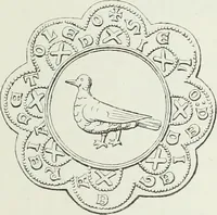 An illustration from Le Costume au Moyen âge d'après les sceaux ... (1880)