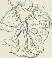 An illustration from Le Costume au Moyen âge d'après les sceaux ... (1880)